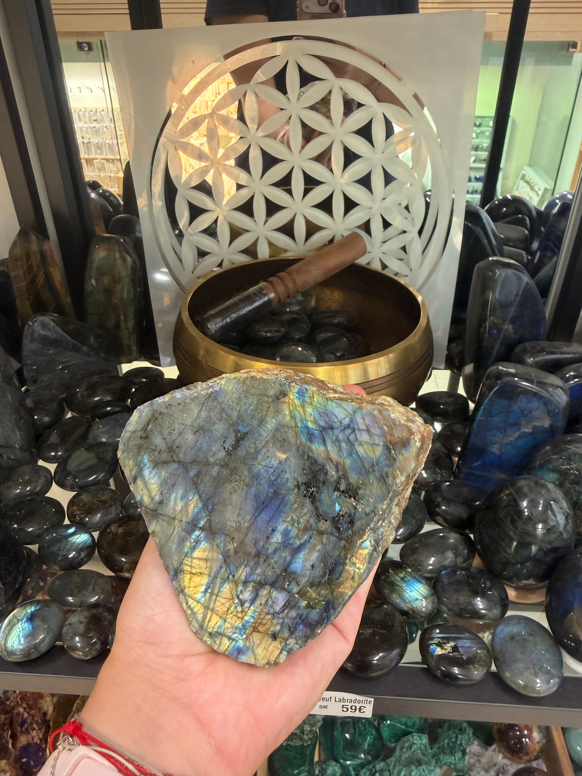 Pierre Labradorite brute #12