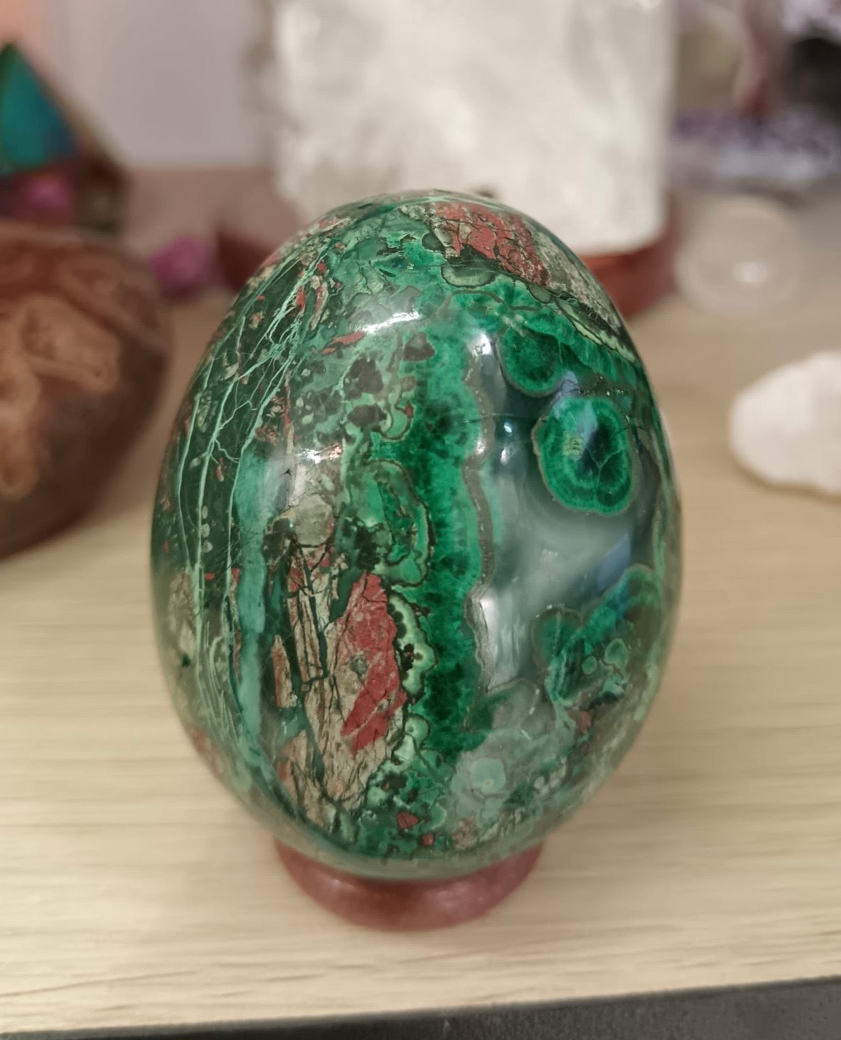 Œuf en Malachite