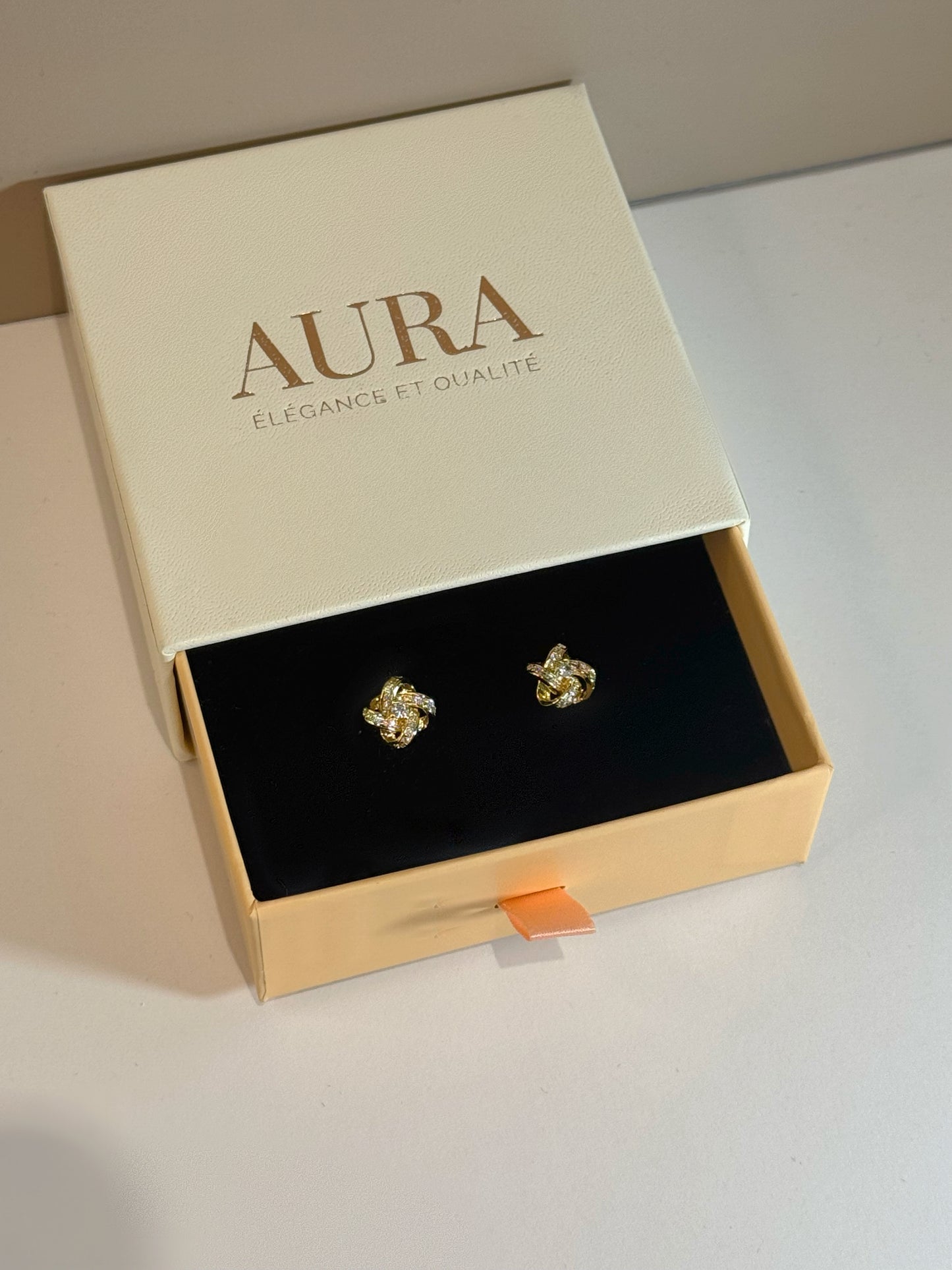 Boucles d’oreilles Éclat d'Or