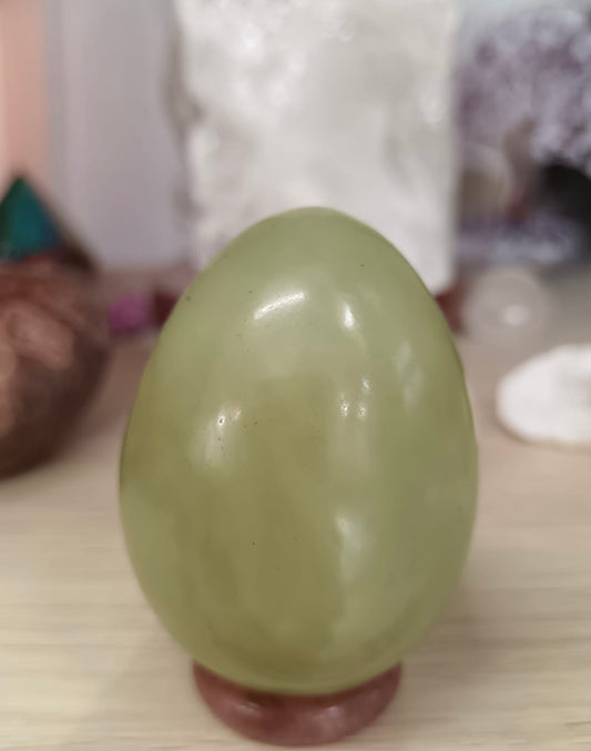 Œuf en Jade Vert