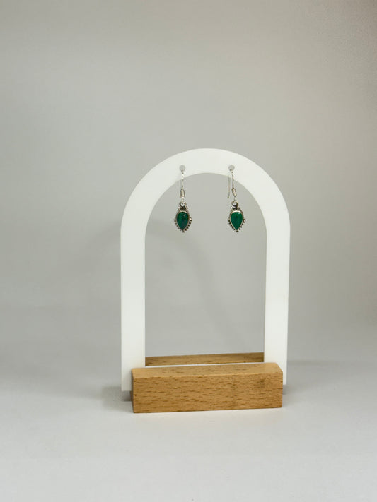 Boucles d’oreilles Aventurine Verte