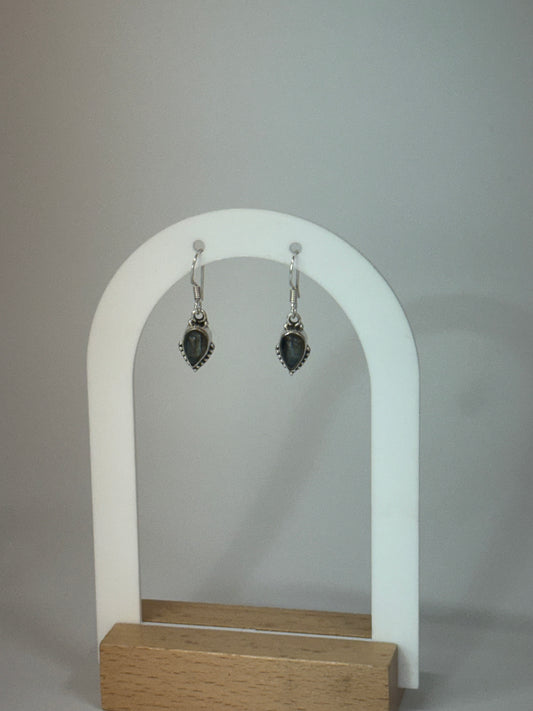 Boucles d’oreilles Labradorite