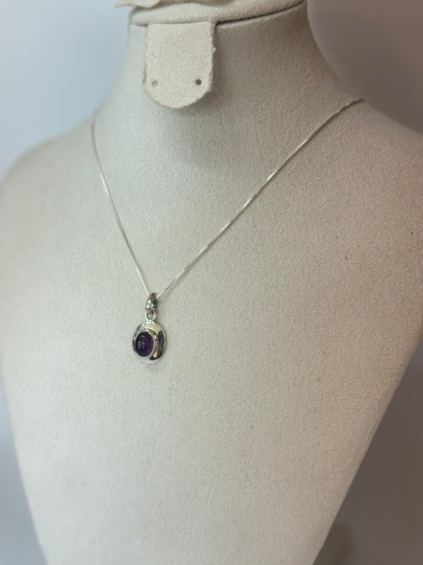 Pendentif en Améthyste – Énergie & Intuition