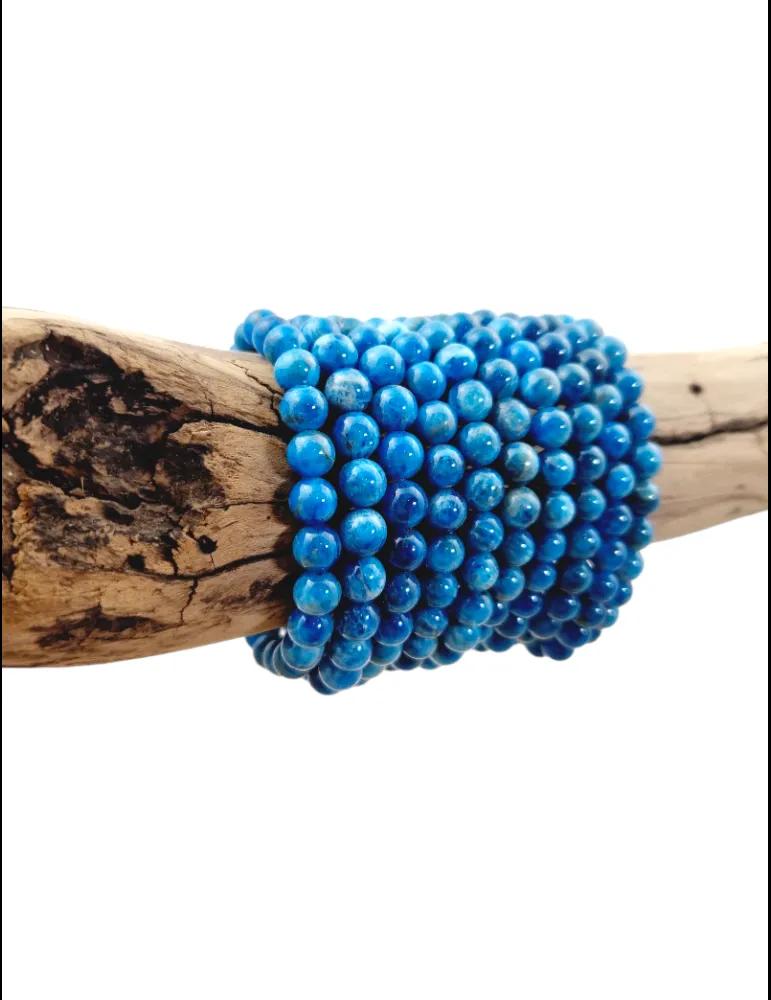 Bracelet Apatite bleu