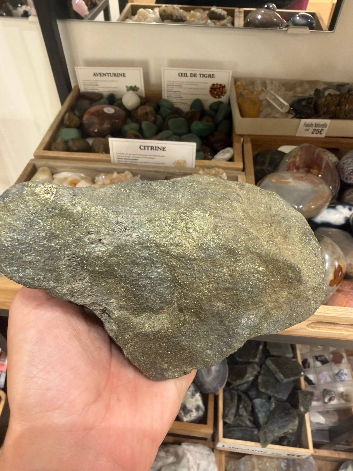 Pierre pyrite naturelle #2