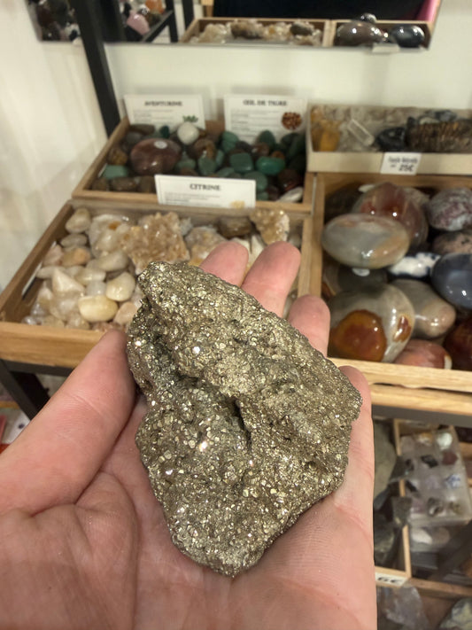 Pierre Pyrite naturelle #3