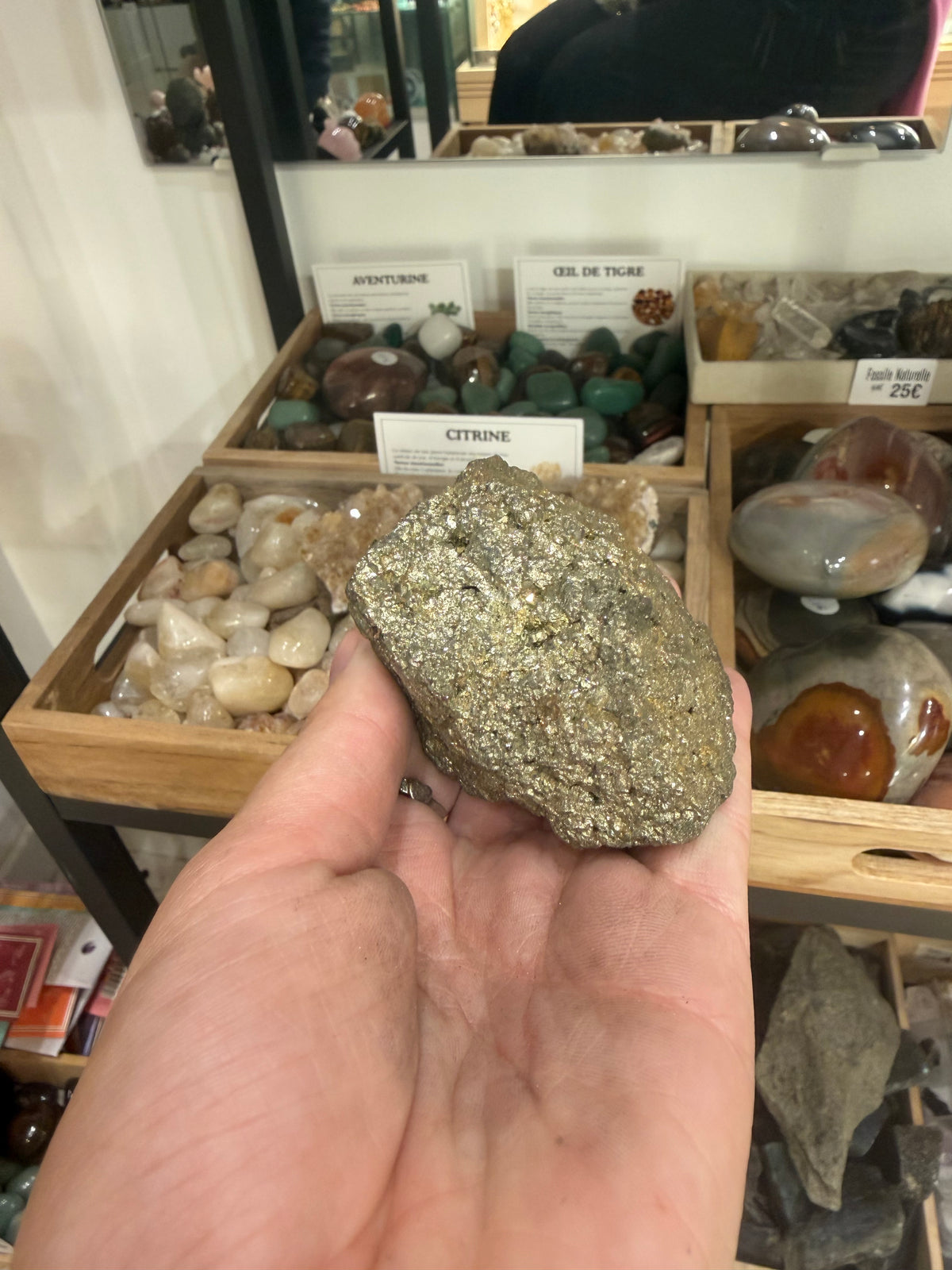 Pierre Pyrite naturelle #4