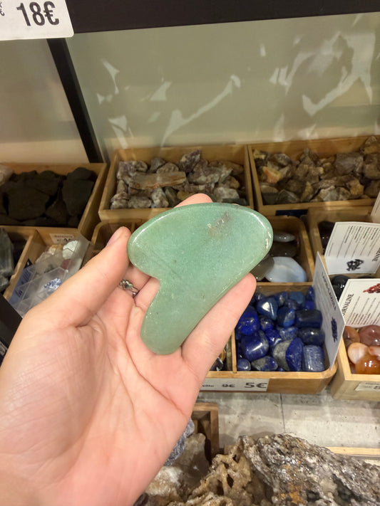 Gua sha en pierre