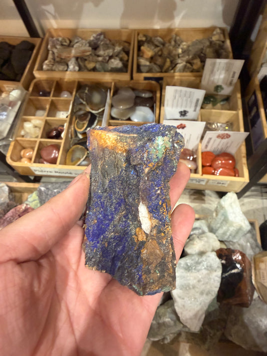 Pierre brute Malachite Azurite #2