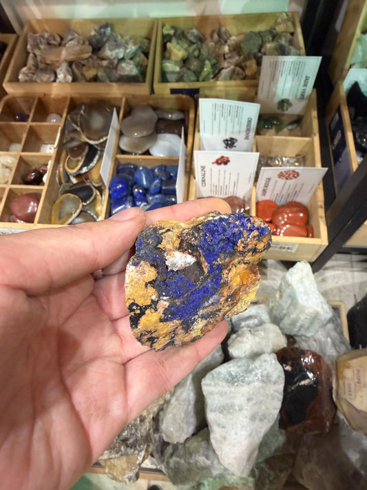 Pierre brute Malachite Azurite #10