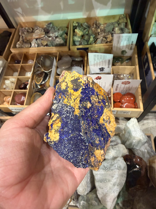 Pierre brute Malachite Azurite #13