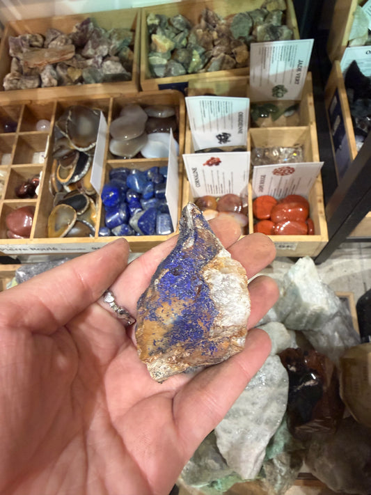 Pierre brute Malachite Azurite #15