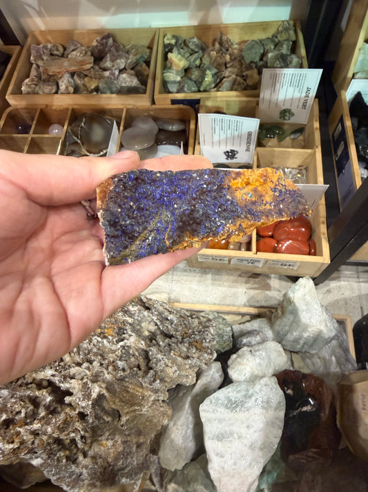 Pierre brute Malachite Azurite #16