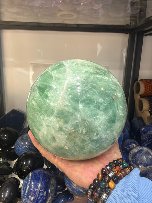 Sphère fluorite