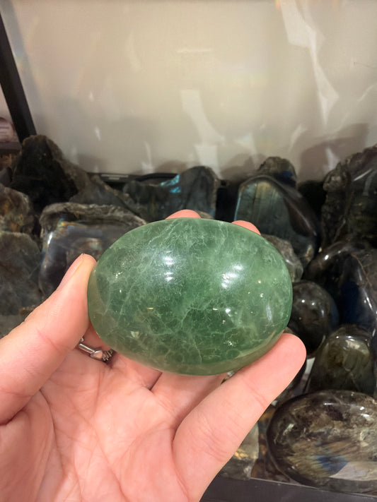 Galet fluorite