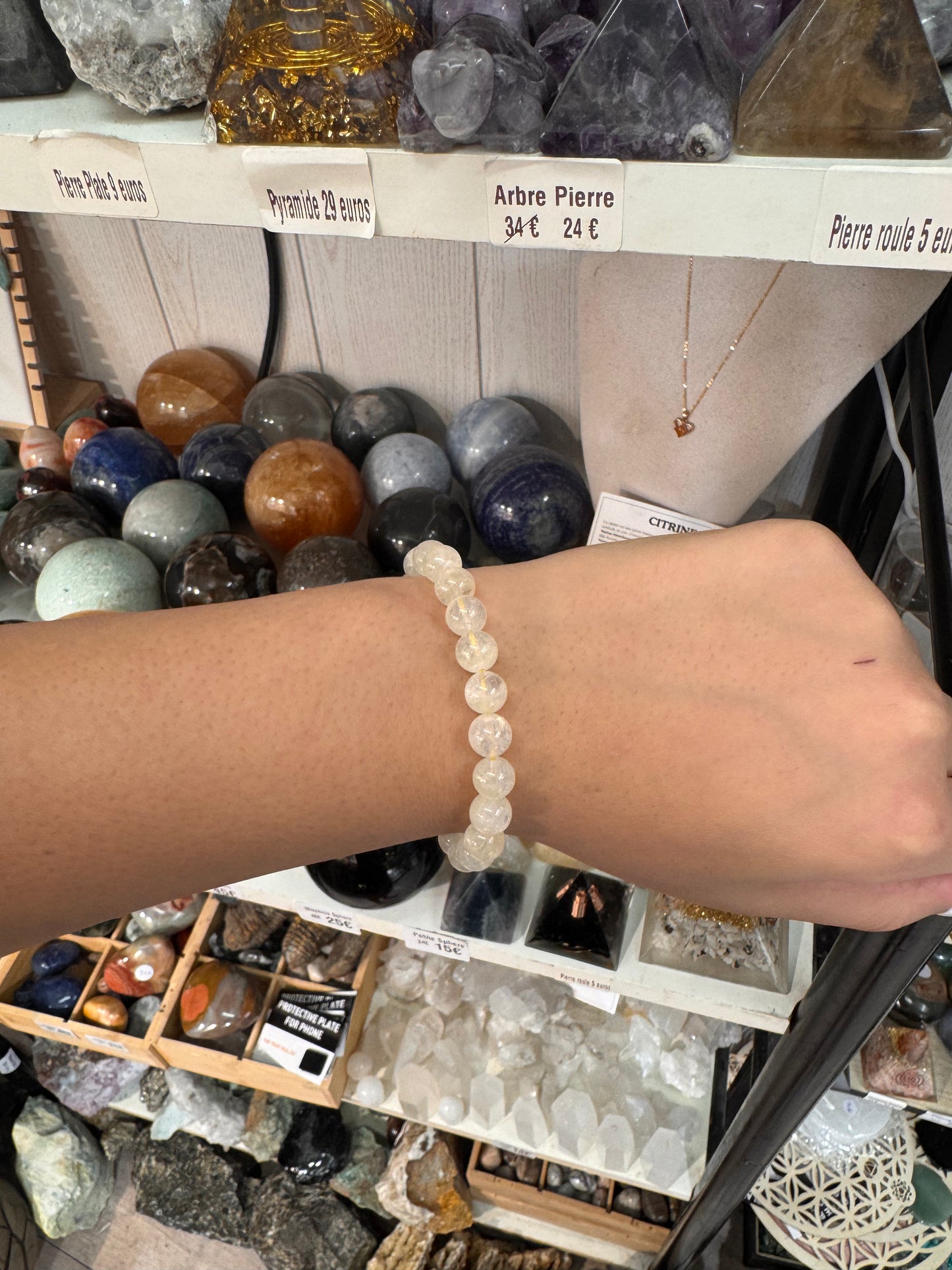 Bracelet en Citrine