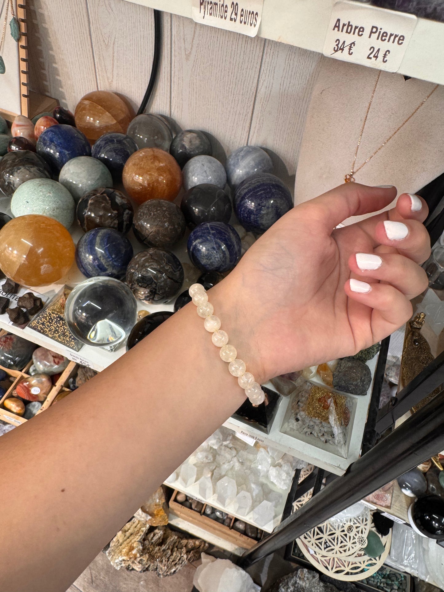 Bracelet en Citrine