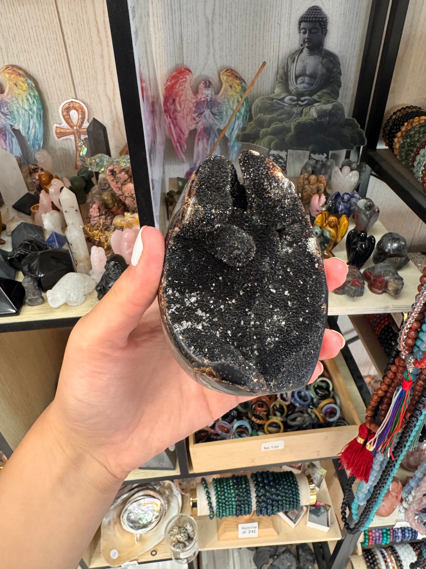 Septaria – Pierre de Dragon Druzy