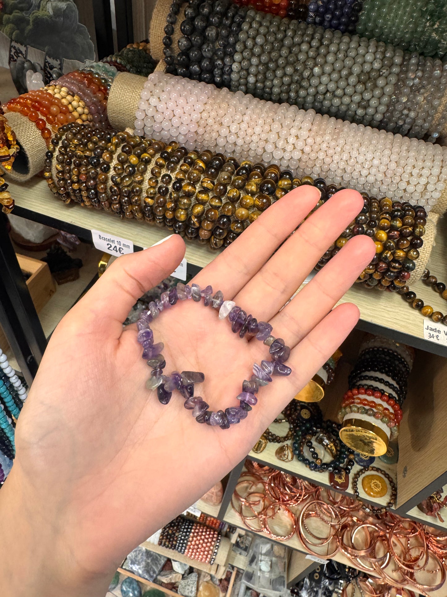 Bracelet Baroque en Améthyste