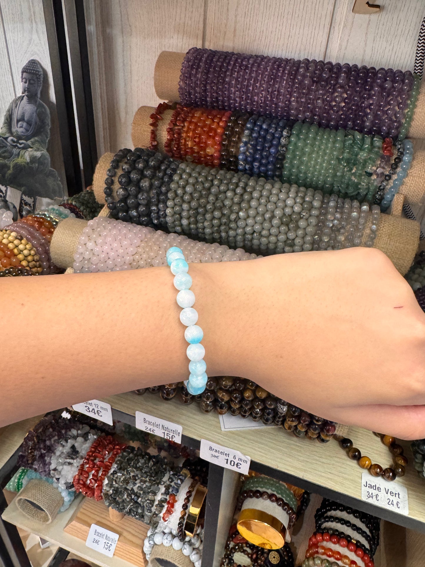 Bracelet en Aigue-Marine