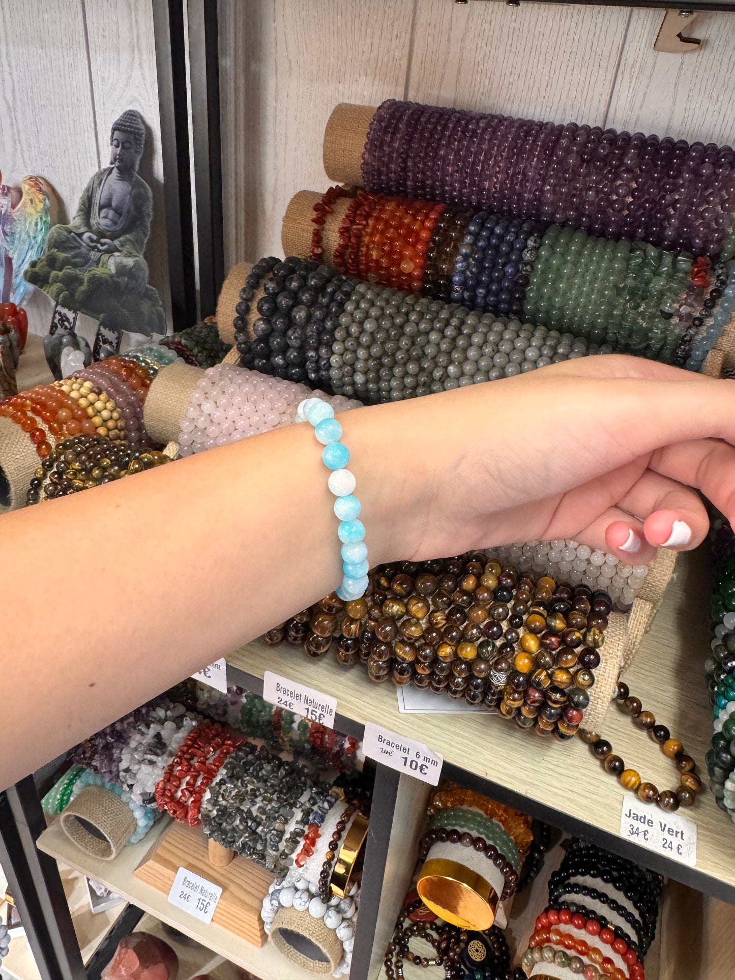 Bracelet en Aigue-Marine