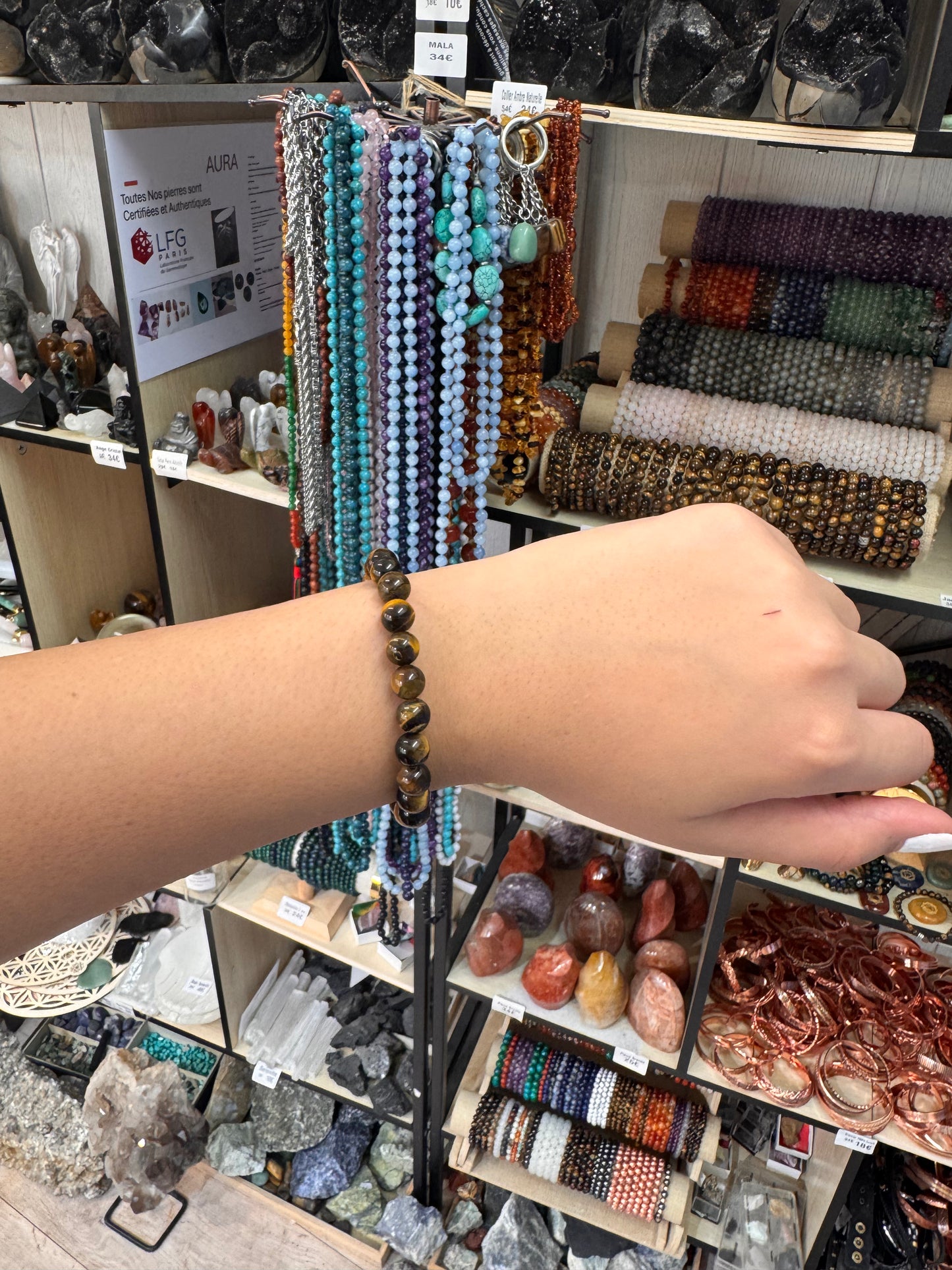 Bracelet oeil de tigre